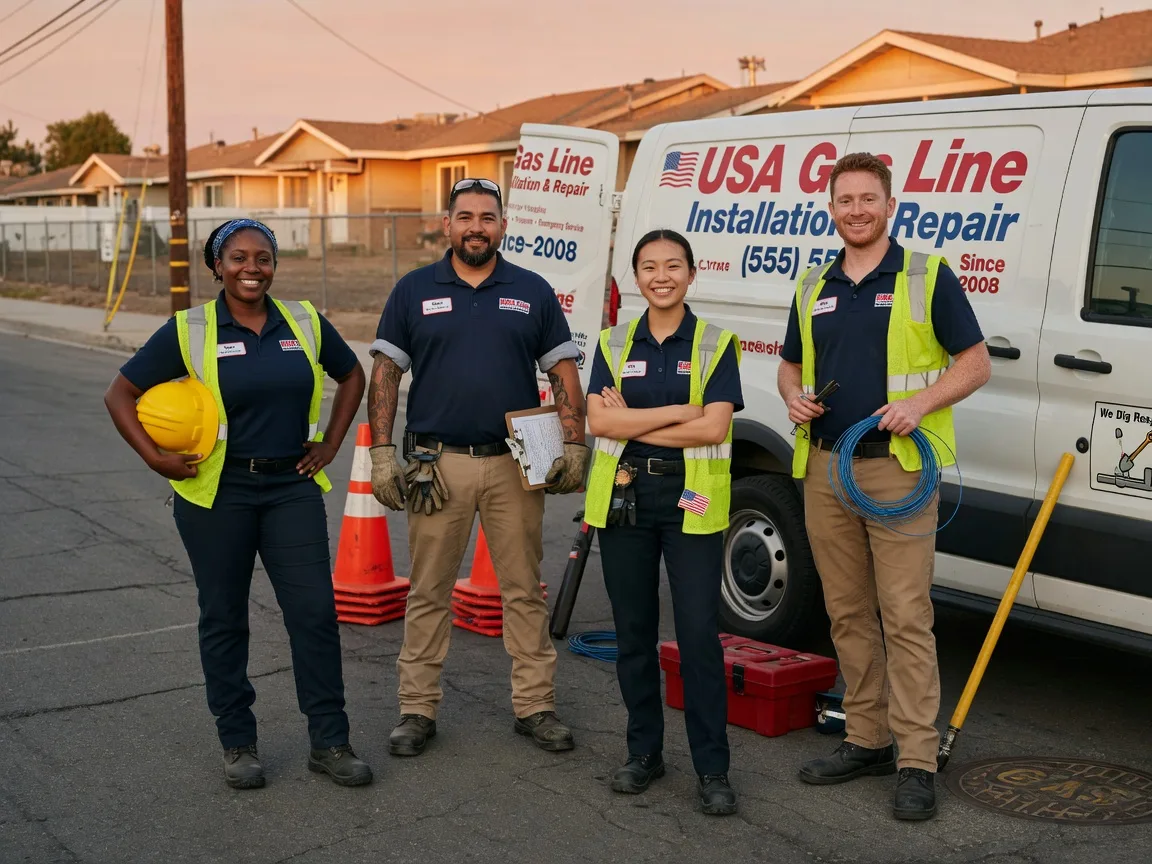 Gas Line Installation company in Quincy, PA